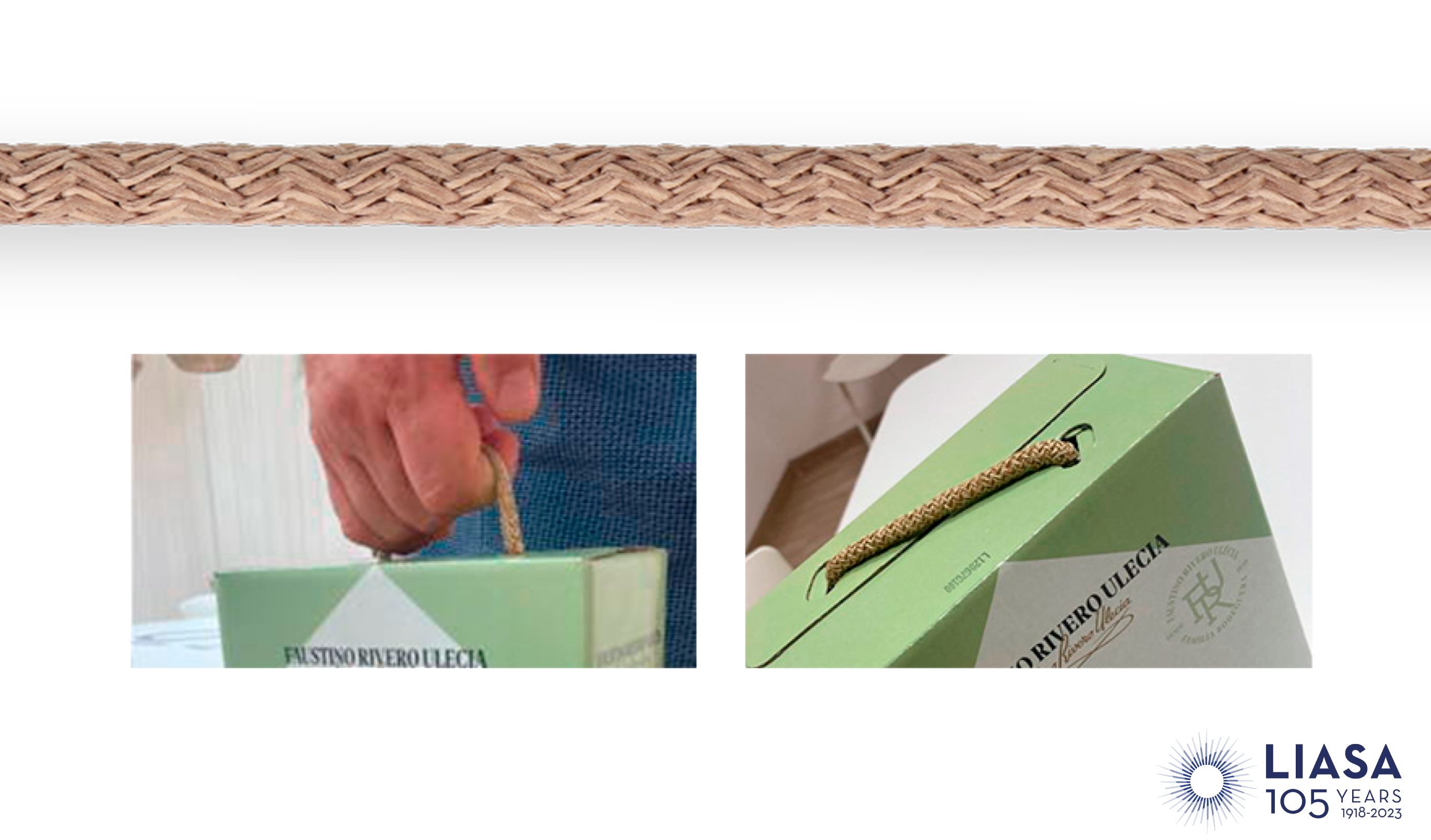  Cordones elásticos de papel (PELASTIC) 